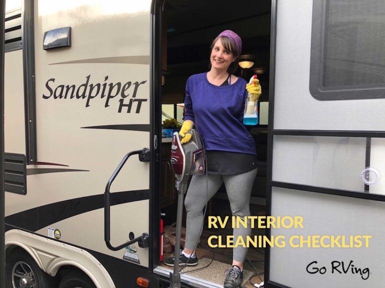 How to clean RV walls Just Van Life