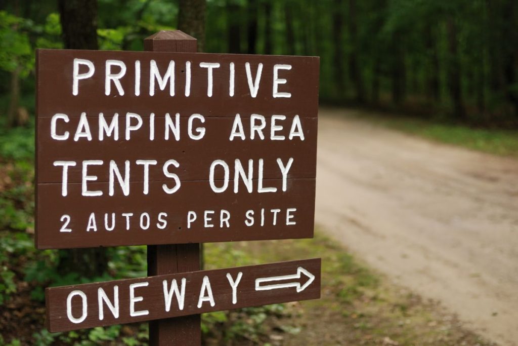 What Does Primitive Camping Mean?